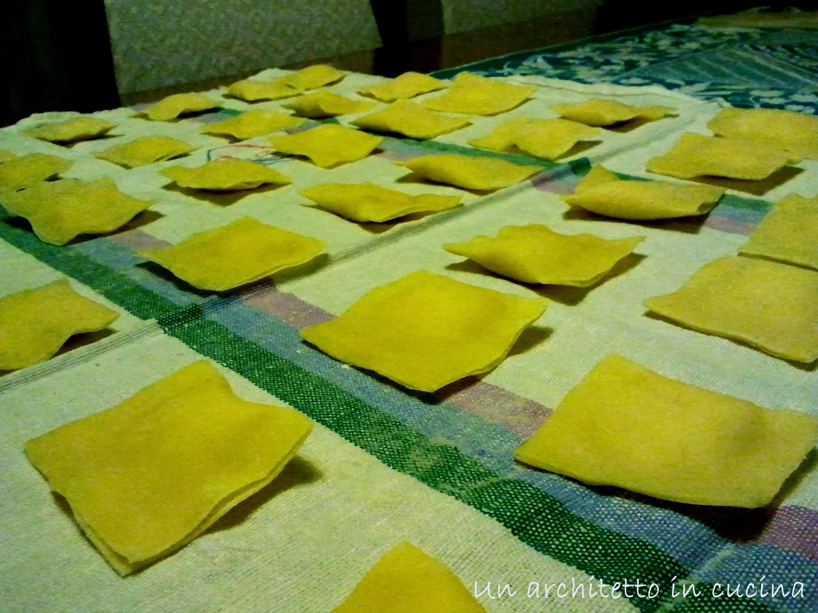 Ravioli ripieni di ragù di faraona