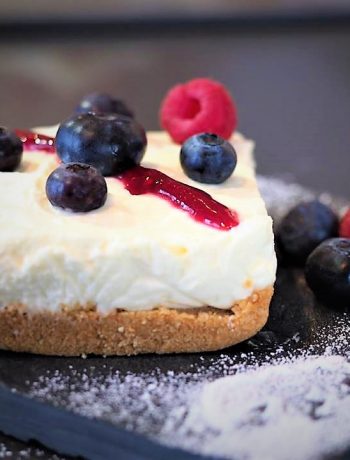 Mini Cheesecake al caprino e frutti rossi