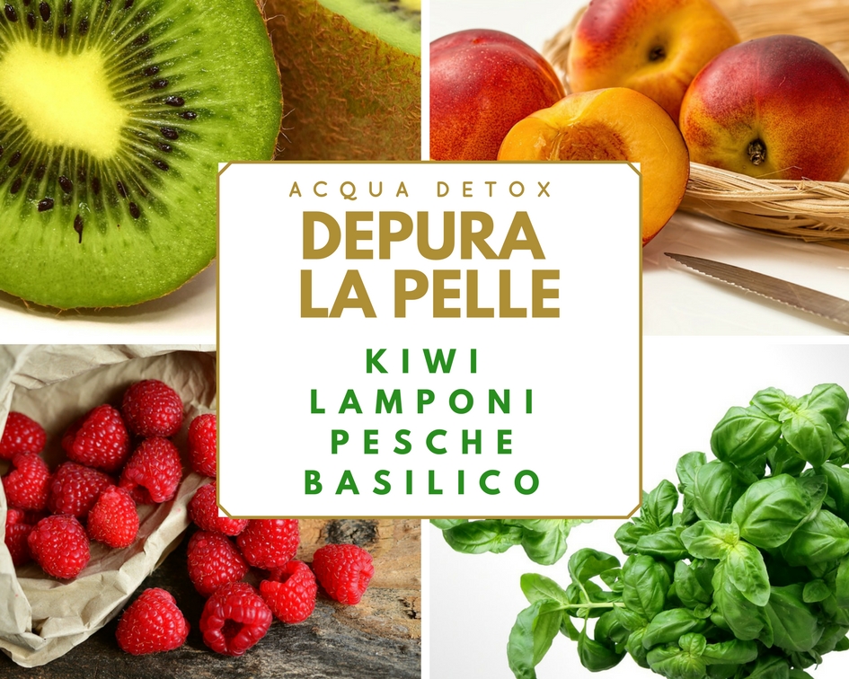 Acqua detox Depura la Pelle