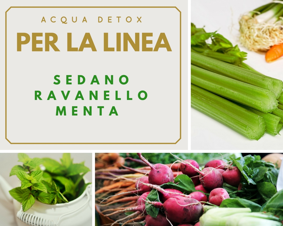 Acqua Detox per la linea