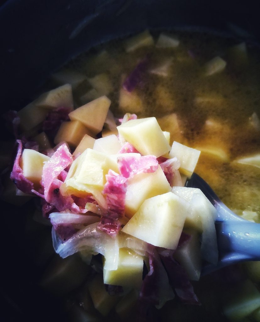 Pasta e patate con Finocchiona